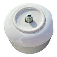 Toma satélite con marco blanco LOFT vintage SOCKET SIDE