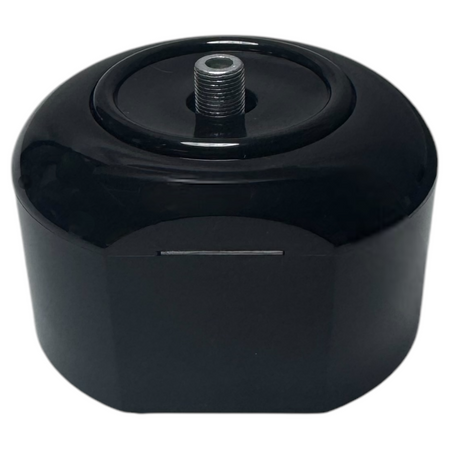 Toma satélite con marco negro LOFT vintage negro SOCKET SIDE