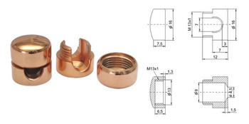 SOPORTE PARA CABLES DE COBRE