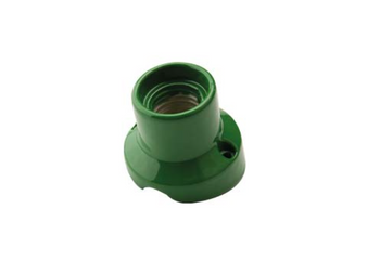 Aplique porcelana portalámparas VERDE E27