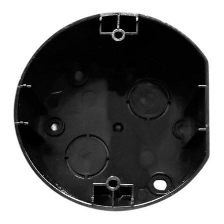 Enchufe Schuko con marco negro brillo LADO ENCHUFE