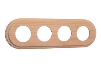 Antica marco 4 empotrar madera MD0204