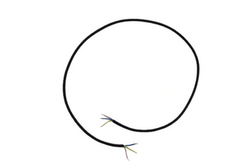 Cable trenzado 3x0,75 NEGRO 100cm