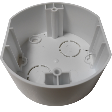 Toma Schuko con marco blanco LOFT vintage PRL, SURFACE CENTRAL