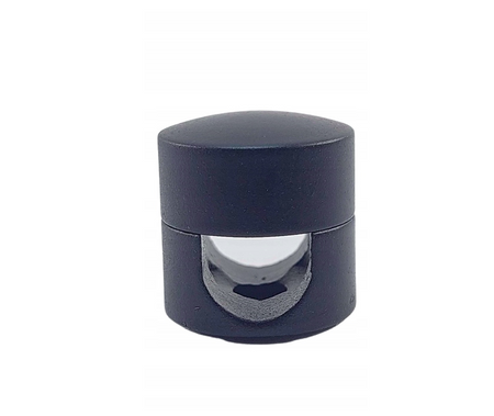 Soporte de cable trenzado de aluminio NEGRO para cable 2x1,5 3x1,5