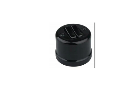 Interruptor cerámico de superficie para persianas ANTICA NEW K1-R231QSb